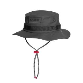 0718. Waterproof Vented Boonie Hat - Space Grey