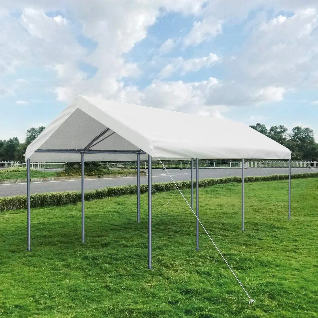 20' x 10' Upgraded Heavy-duty Carport Canopy