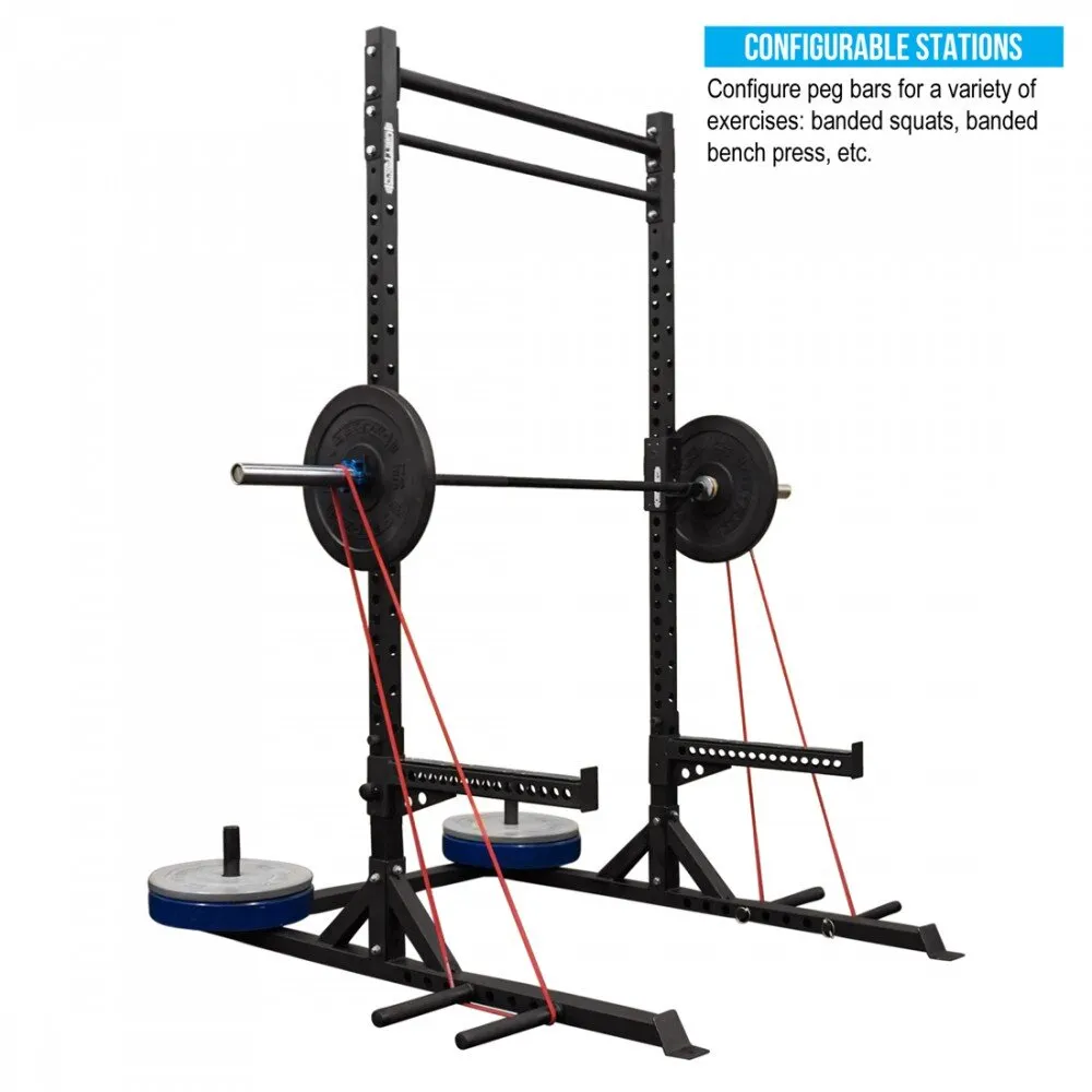 7'10" Guillotine: Squat Rack and Pull-Up Bar Combo (Get RX'D)