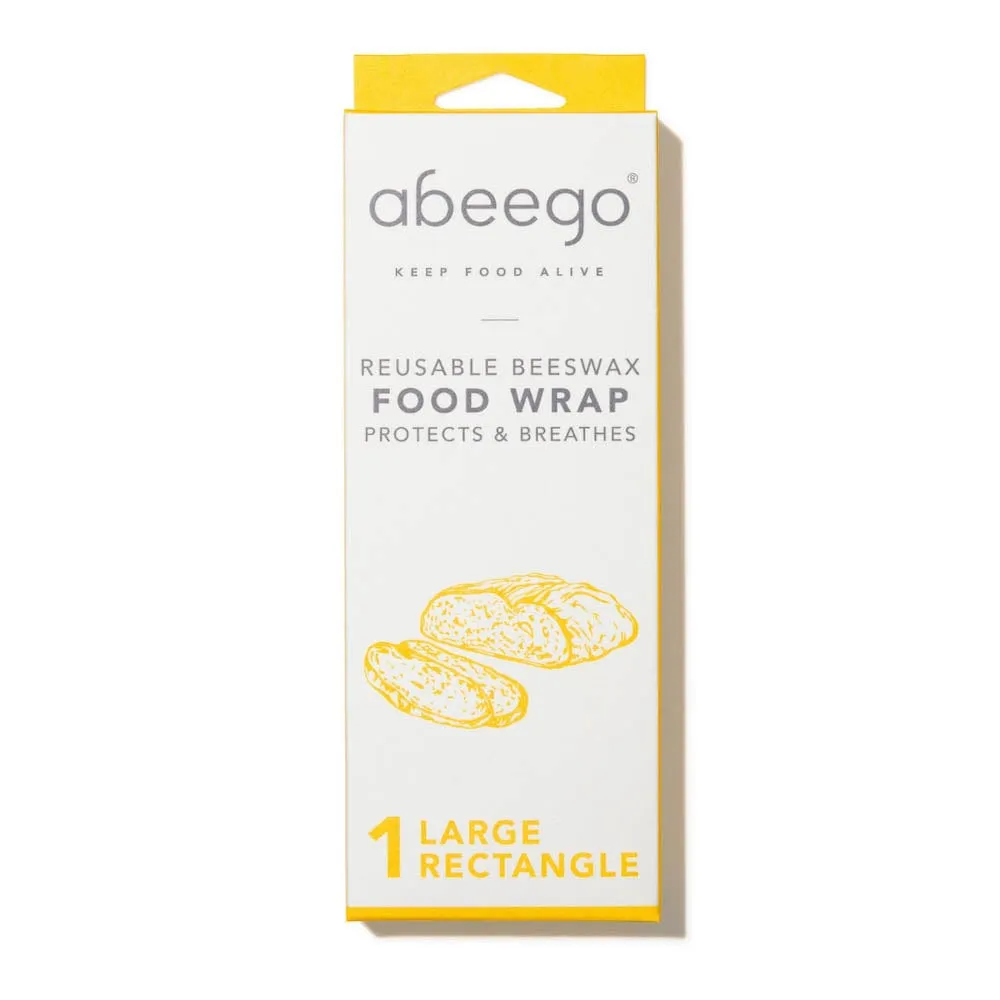 Abeego Bees Wax Food Wrap Large Rectangle