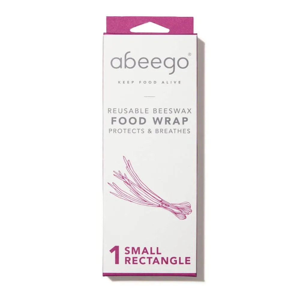 Abeego Bees Wax Food Wrap Small Rectangle