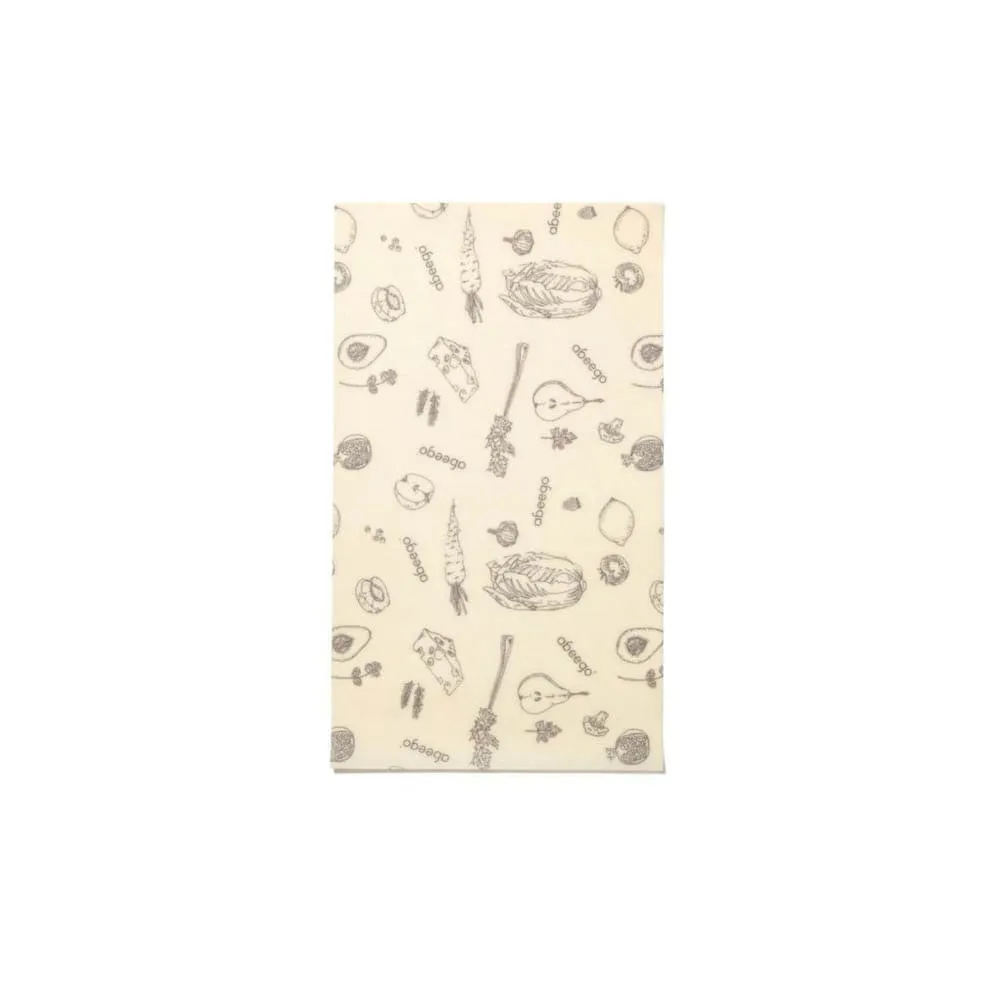 Abeego Bees Wax Food Wrap Small Rectangle