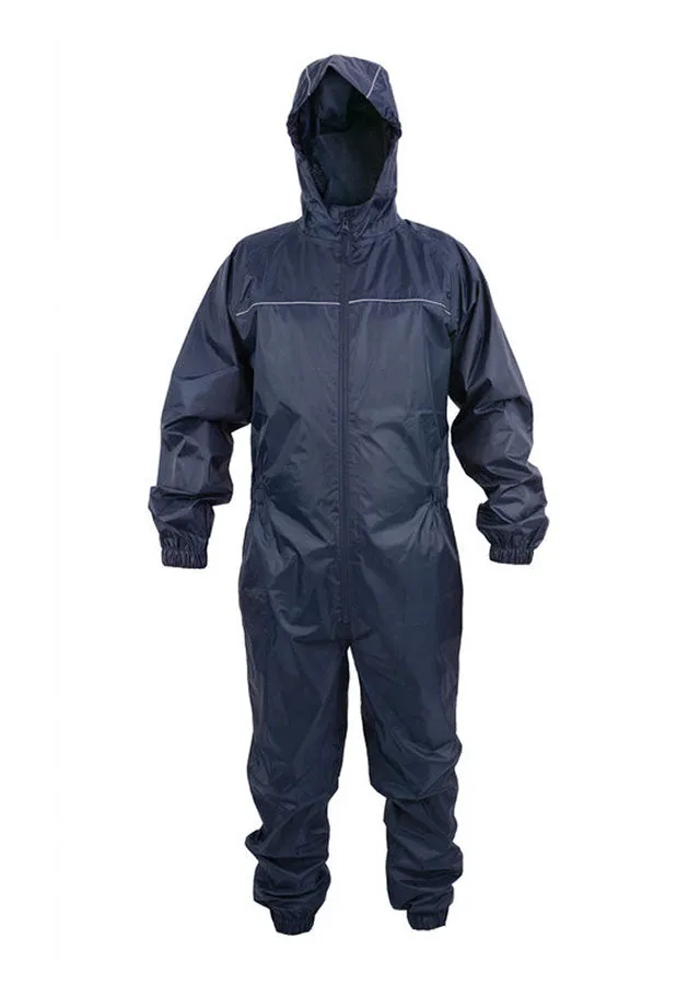 Adult Original Navy Blue All in One Rainsuit