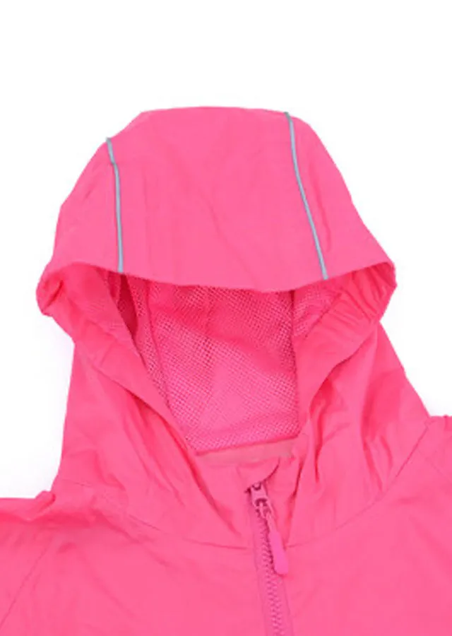 Adult Original Raspberry Pink All in One Rainsuit