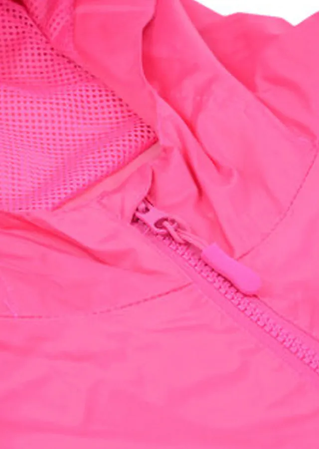 Adult Original Raspberry Pink All in One Rainsuit