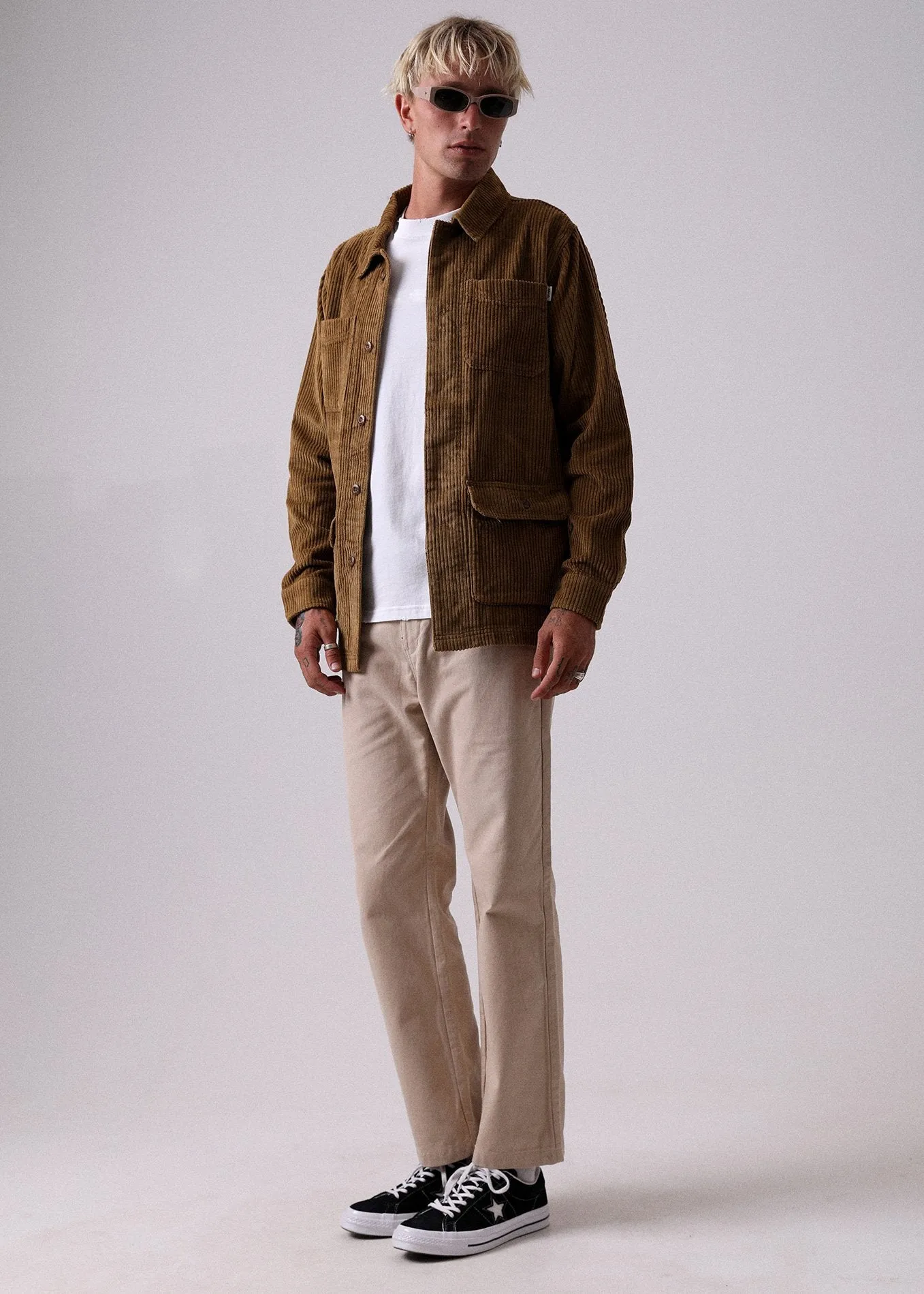 Afends Mens Peace Maker - Corduroy Jacket