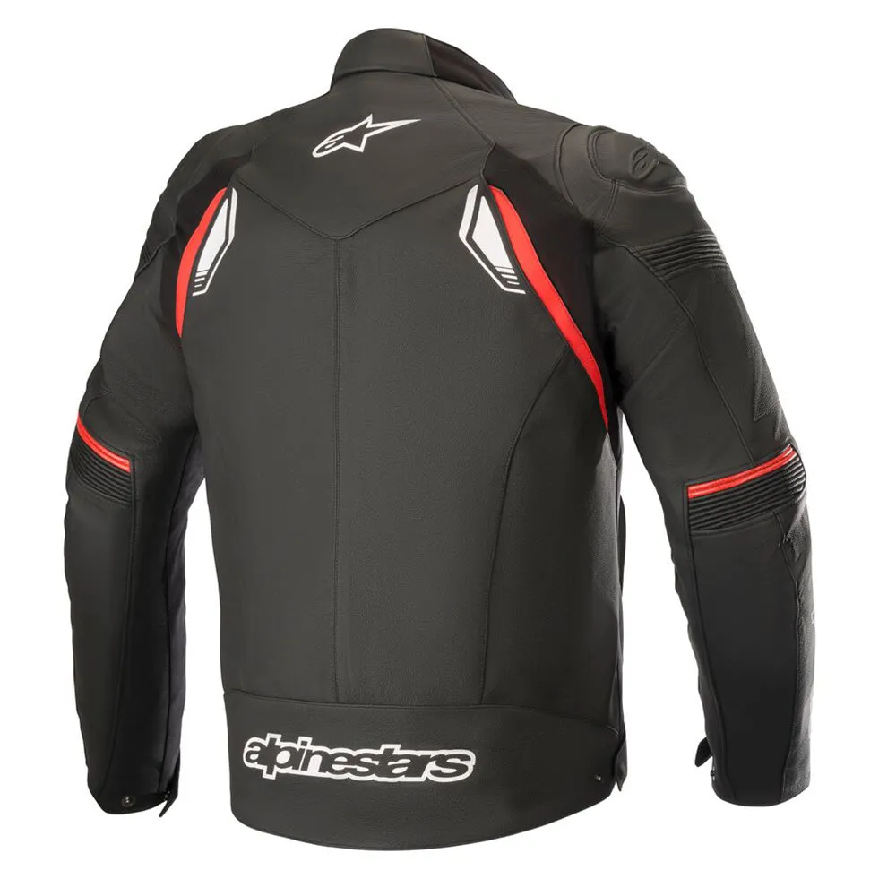 Alpinestars SP-1 v2 Leather Jacket Black & Bright Red