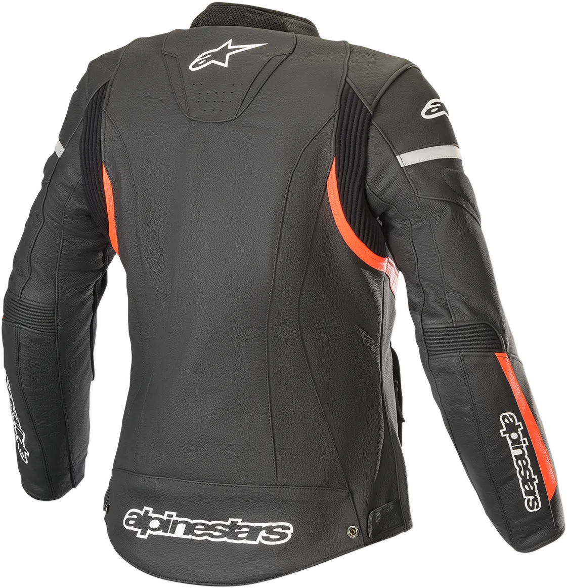 ALPINESTARS Stella Kira Leather Jacket - Black/Red - US 10 / EU 46 3112019-1030-46