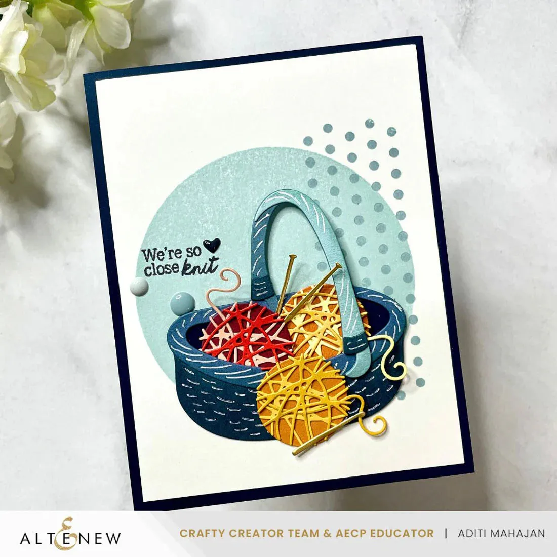 Altenew Woven Basket Layering Die Set