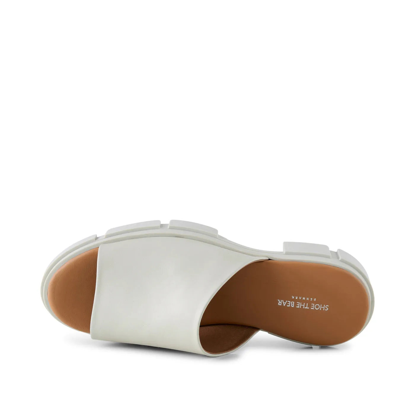 Alva mule leather - Off White