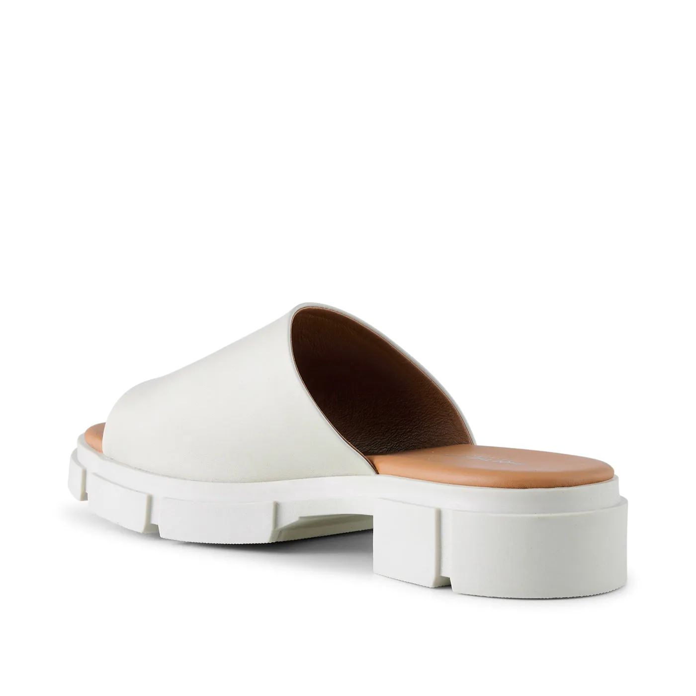 Alva mule leather - Off White