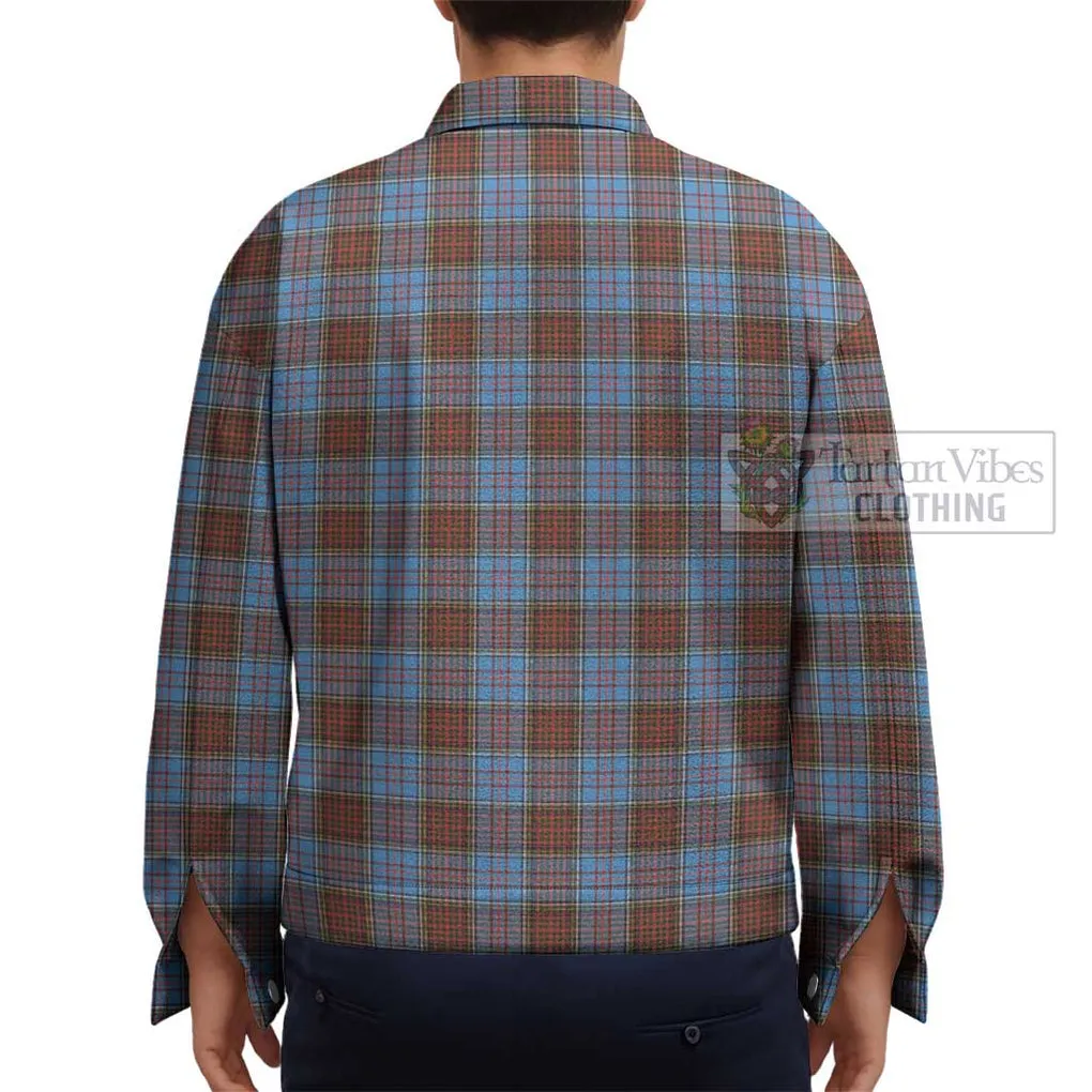 Anderson Modern Tartan Unisex Lapel Cotton Jacket