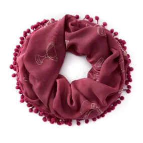 Ariat Saddle Up Infinity Rose Scarf