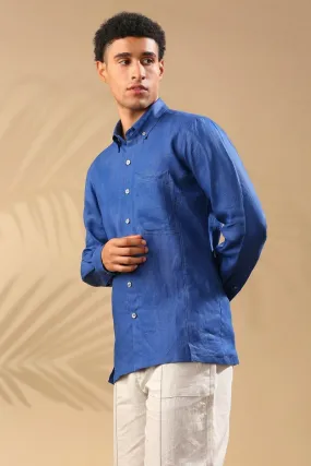 Aspen Button Down Shirt - Blue