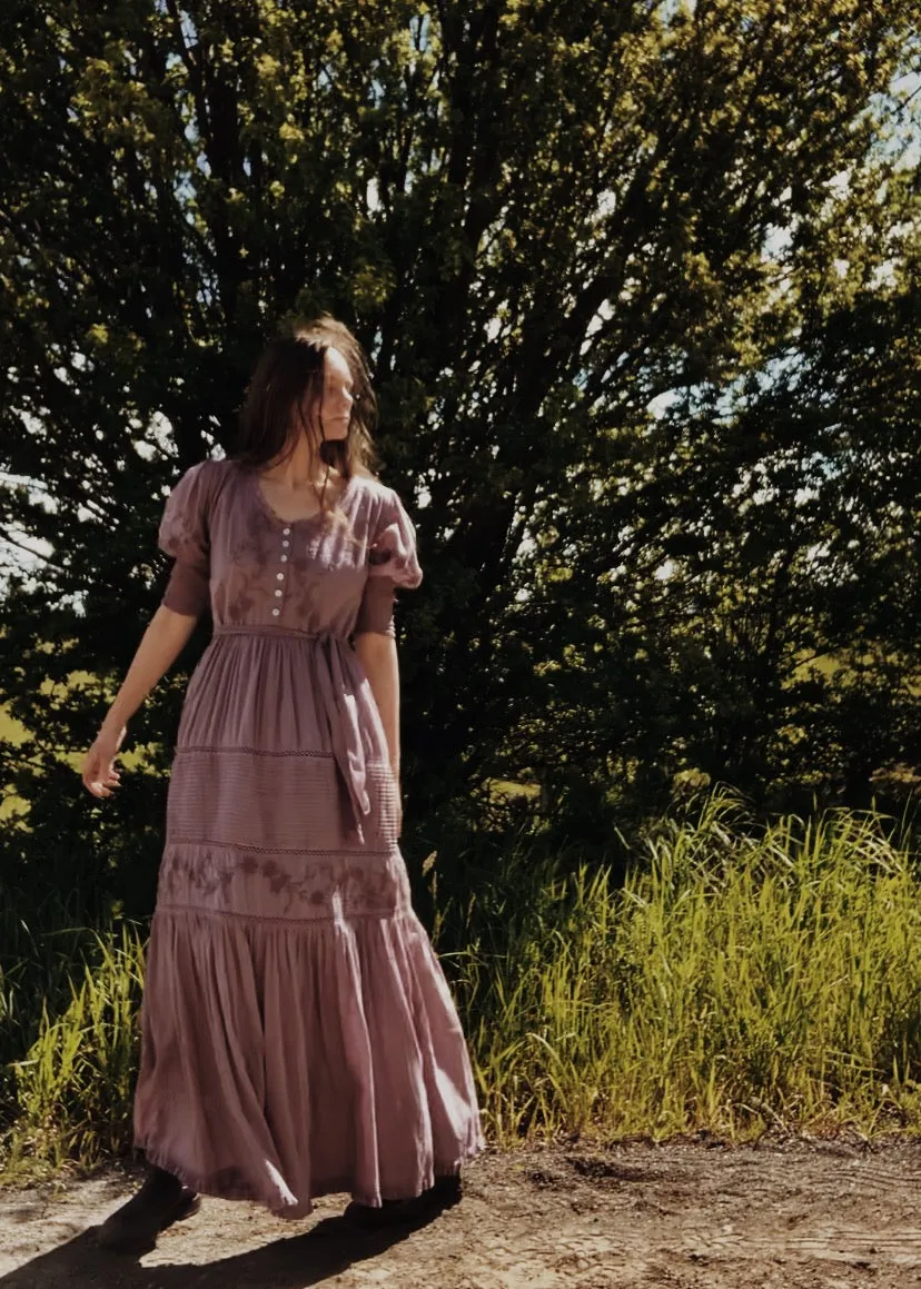 AUGUSTINE MAXI DRESS DUSTY LAVENDER