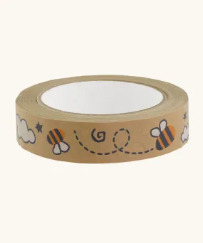 Babipur Kraft Eco Paper Tape - Buzzy Bee