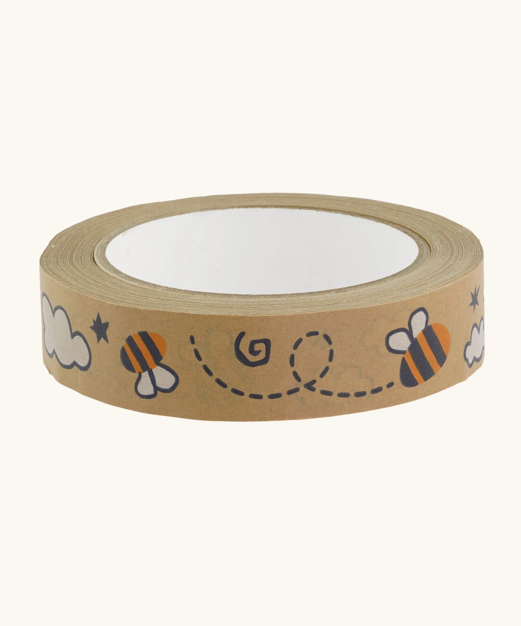 Babipur Kraft Eco Paper Tape - Buzzy Bee