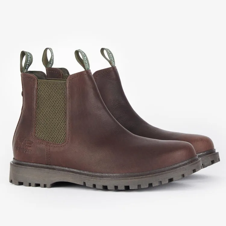 Barbour Cadair Waterproof Chelsea Boots - Brown