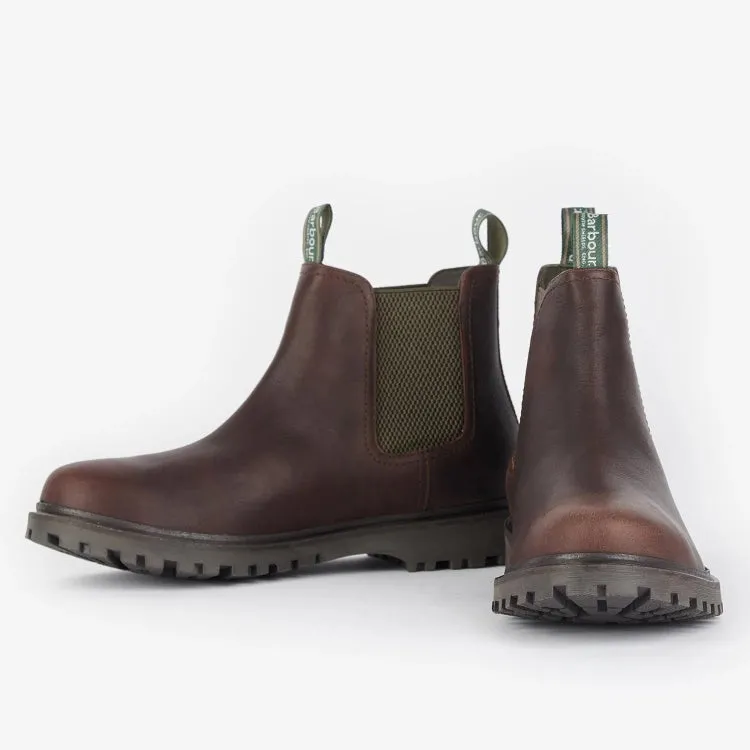 Barbour Cadair Waterproof Chelsea Boots - Brown