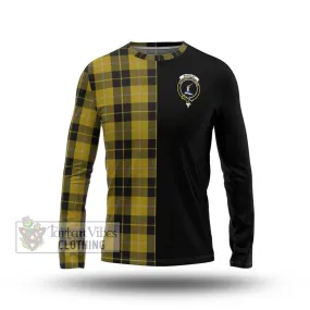 Barclay Dress Tartan Long Sleeve T-Shirt with Family Crest and Half Of Me Style