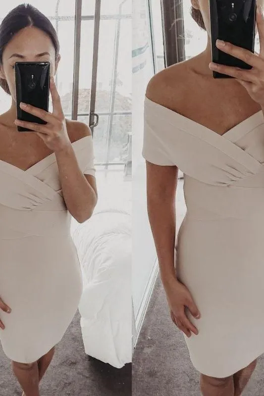 Bea Bandage Dress - Nude