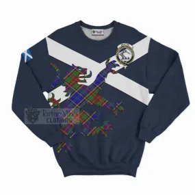 Beattie (Beatty) Tartan Lion Rampant Sweatshirt  Proudly Display Your Heritage with Alba Gu Brath and Clan Name