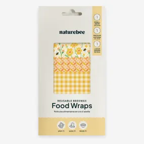 Beeswax Wrap Variety Set - Nature Bee Ocean Lovers Edition