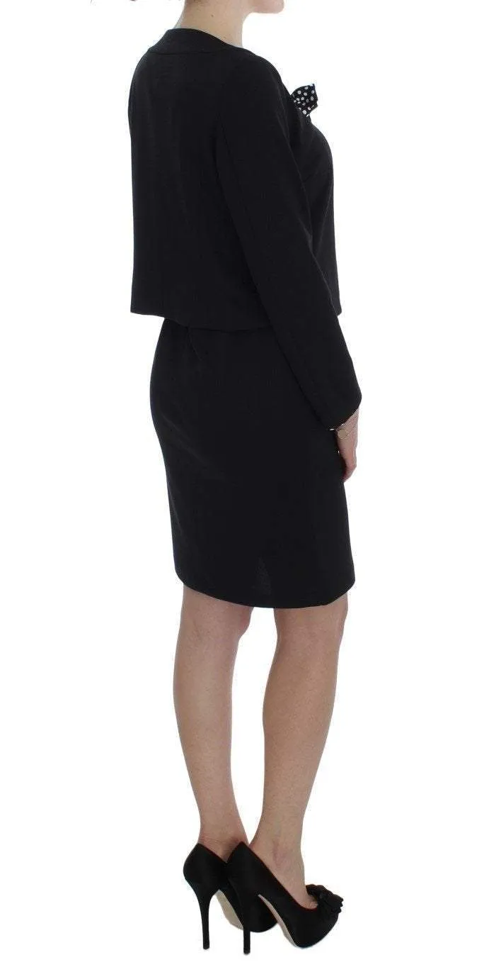 BENCIVENGA  Stretch Sheath Dress & Sweater Set