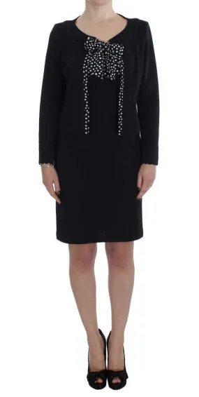 BENCIVENGA  Stretch Sheath Dress & Sweater Set