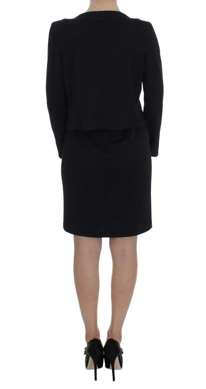 BENCIVENGA  Stretch Sheath Dress & Sweater Set