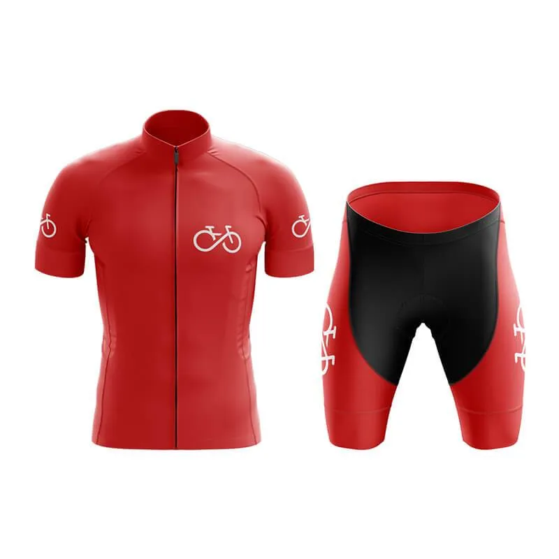 Bike Forever 2.0 Club Cycling Kit (Red)