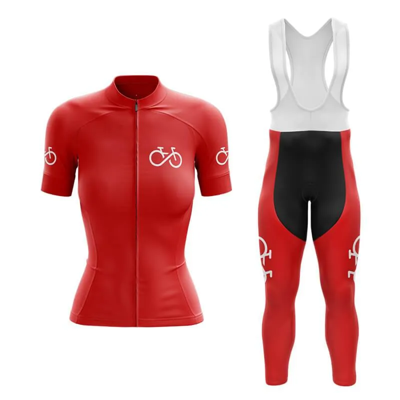 Bike Forever 2.0 Club Cycling Kit (Red)