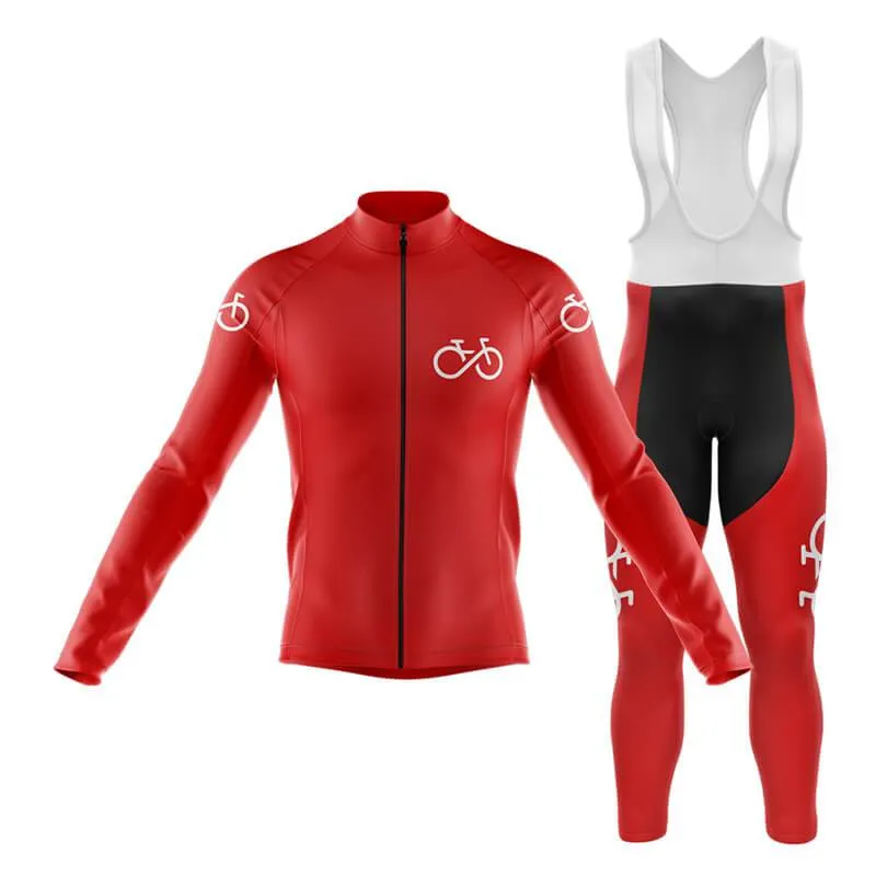 Bike Forever 2.0 Club Cycling Kit (Red)