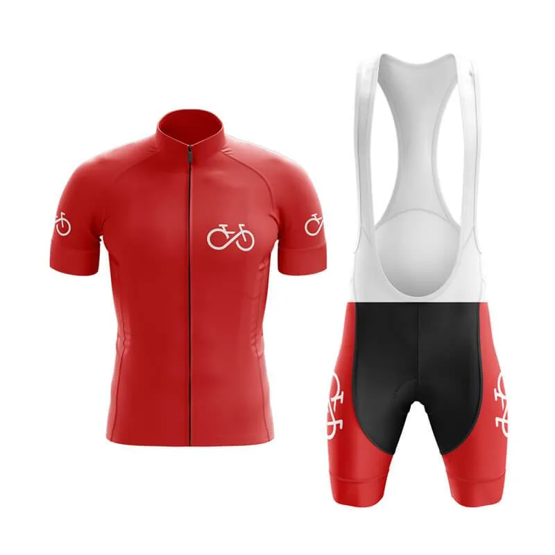 Bike Forever 2.0 Club Cycling Kit (Red)