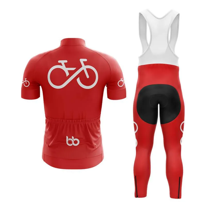 Bike Forever 2.0 Club Cycling Kit (Red)