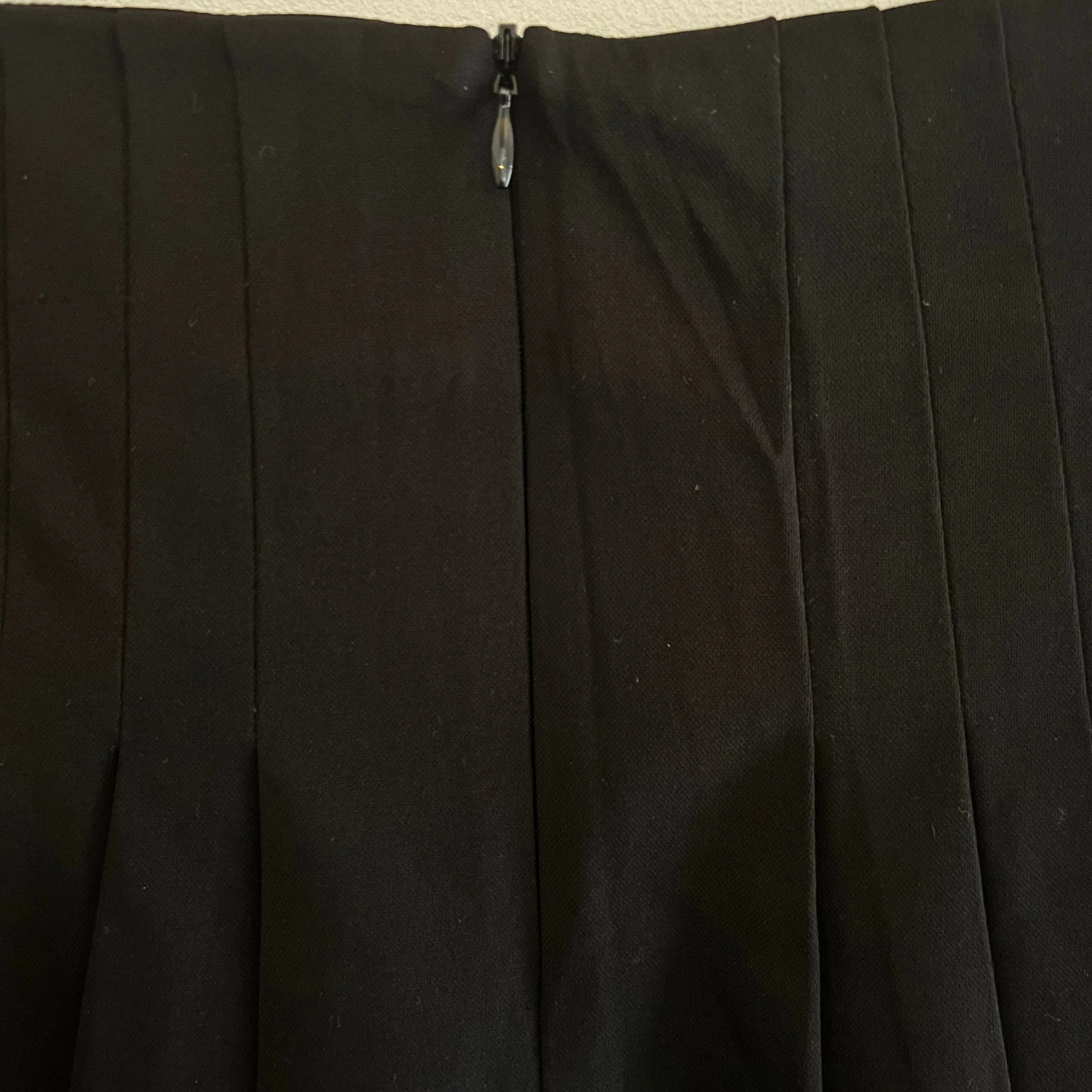 Black Mini Skirts - Pleated - Premium Jersey