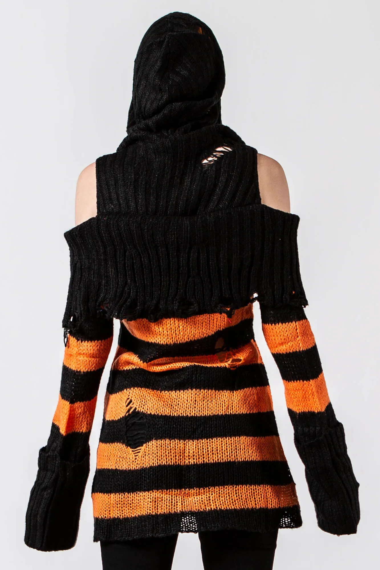 Bootiful Hooded Knit Sweater