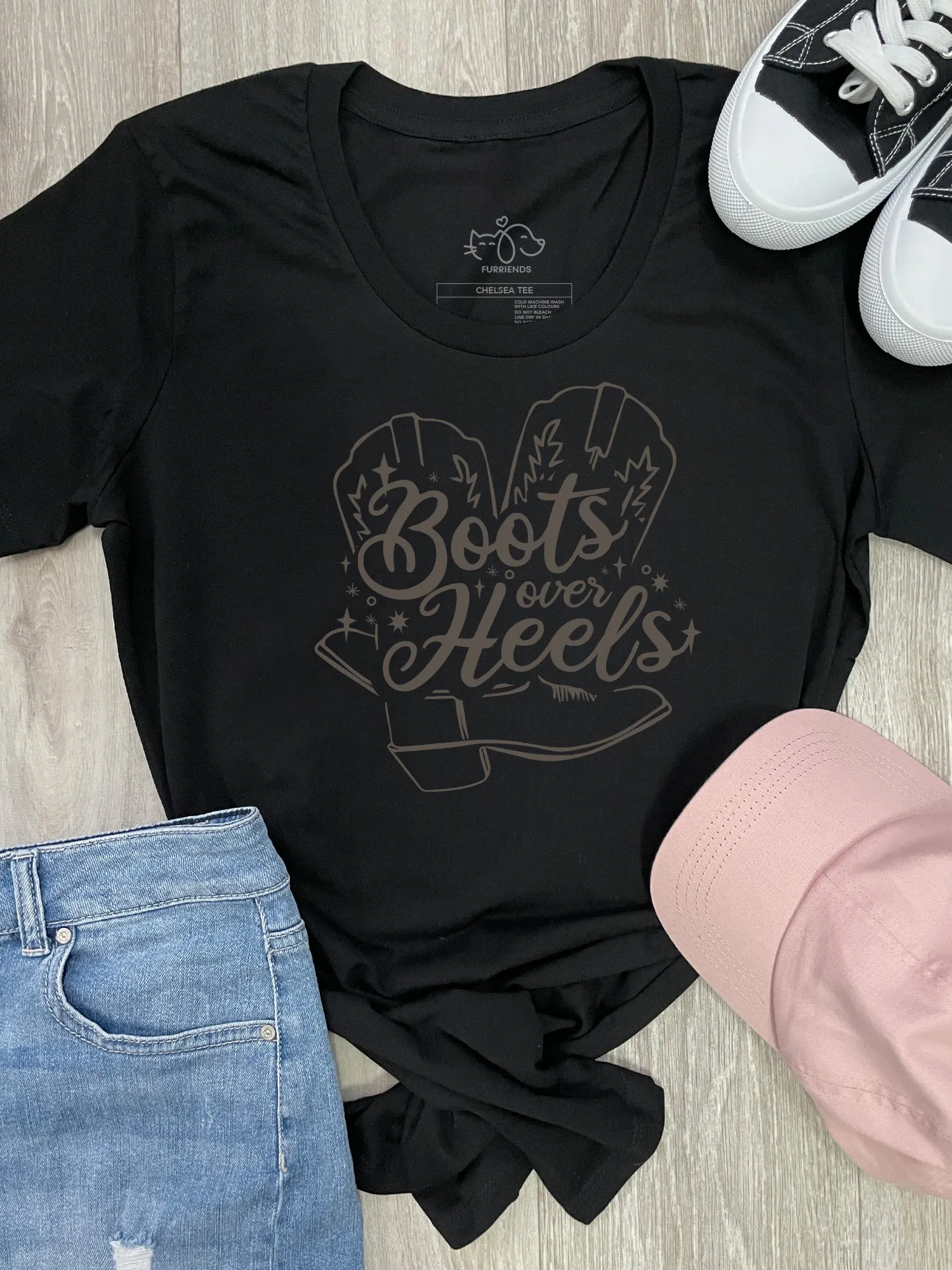 Boots Over Heels Chelsea Slim Fit Tee