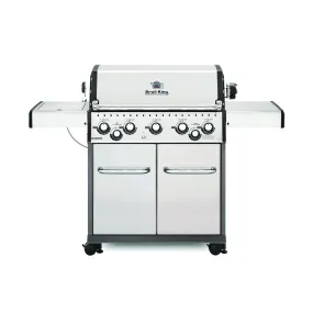 Broil King Baron 923587 Gas Grill, 50000 Btu/hr BTU, Natural Gas, 5 -Burner, 555 sq-in Primary Cooking Surface