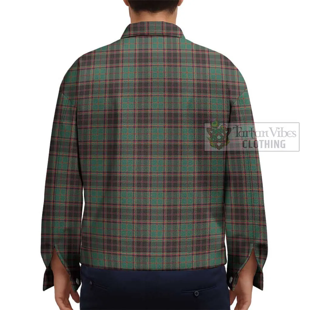 Buchan Ancient Tartan Unisex Lapel Cotton Jacket