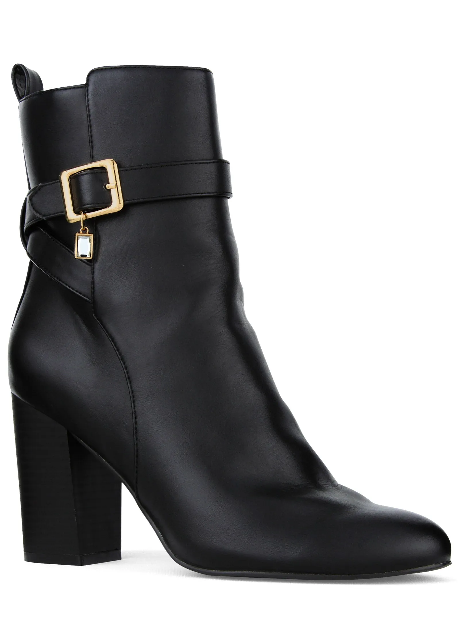 Buckle Booties - Black