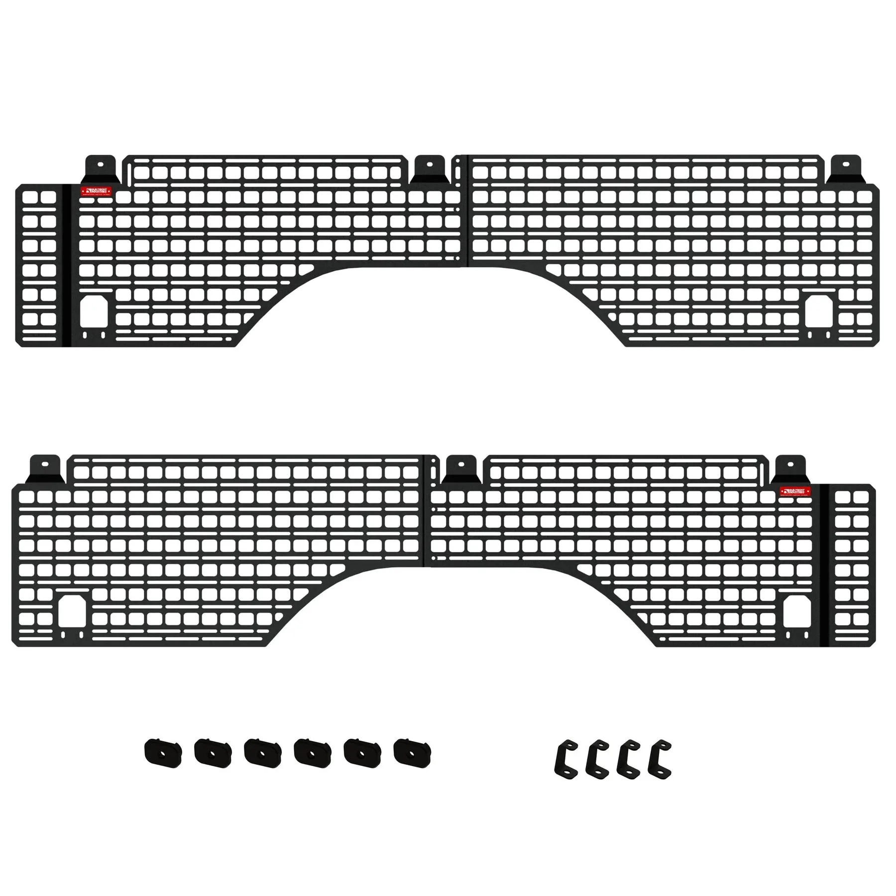 BuiltRight Industries - Bedside Rack System - 4pc. Kit - 2007-2018 Chevy/GMC 1500