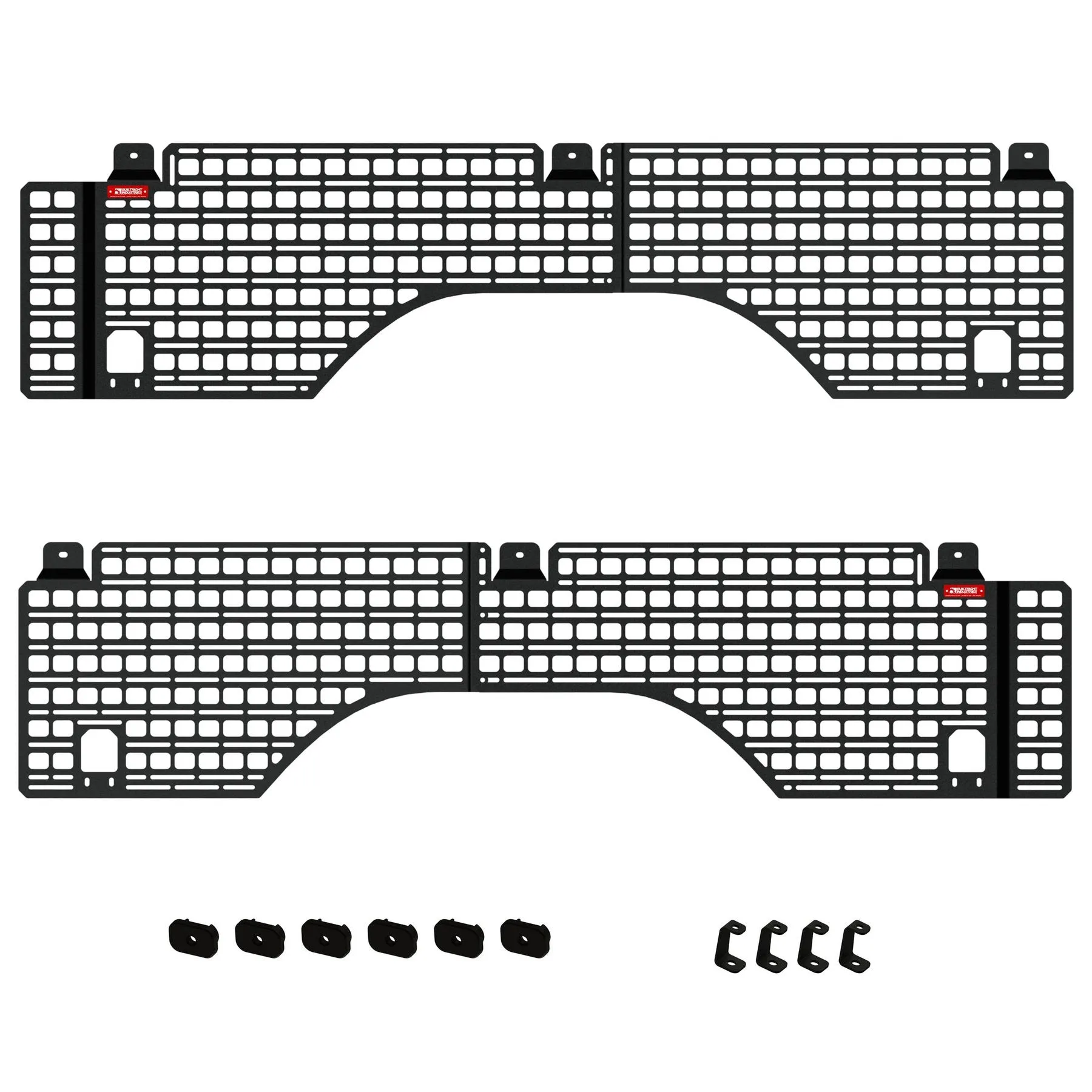 BuiltRight Industries - Bedside Rack System - 4pc. Kit - 2007-2018 Chevy/GMC 1500