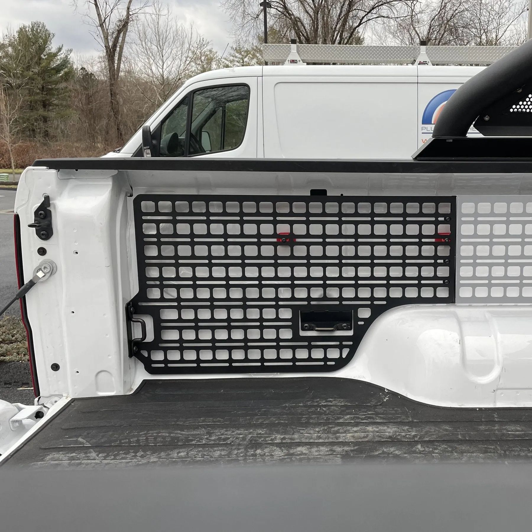 BuiltRight Industries - Bedside Rack System - Rear Panel - 2019  Ranger