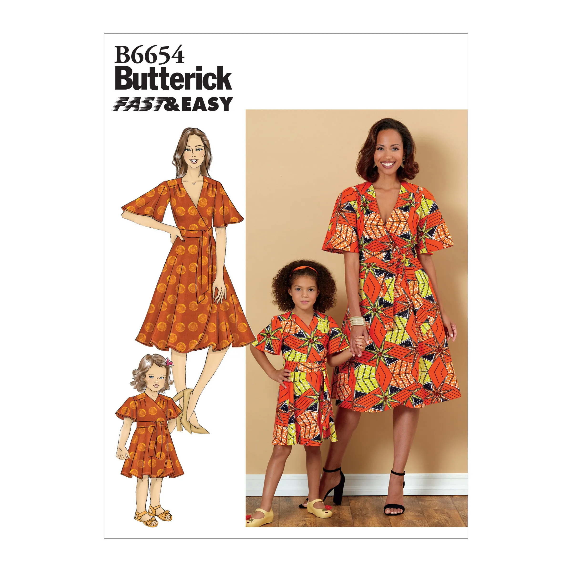 Butterick Pattern B6654 Misses' Dress