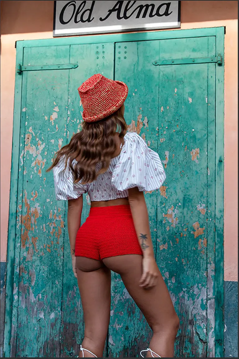 Chouchou Hot Shorts - Red