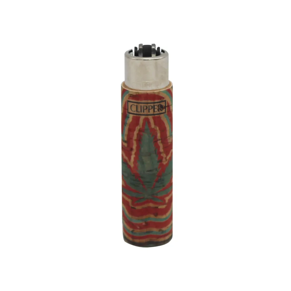 Clipper Cork Lighter - Radiant Coloured Leaf