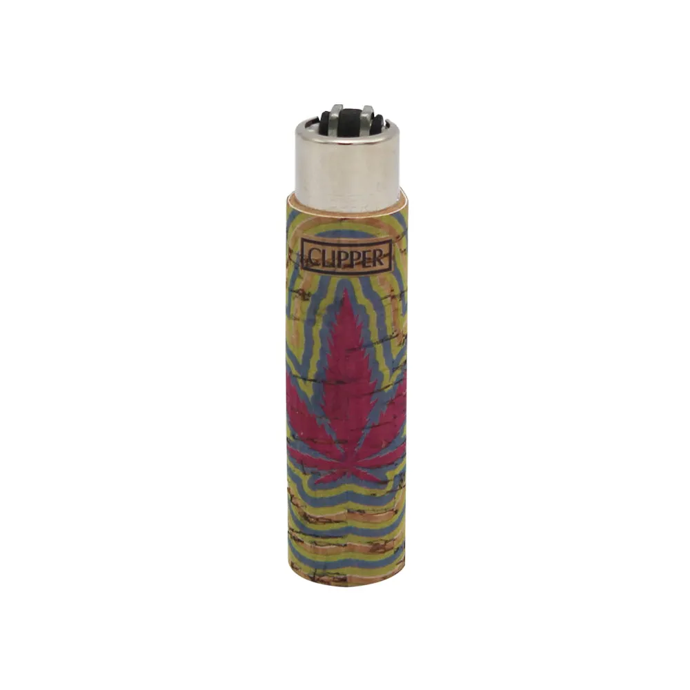 Clipper Cork Lighter - Radiant Coloured Leaf