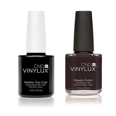 CND - Vinylux Topcoat & Dark Dahlia 0.5 oz - #159