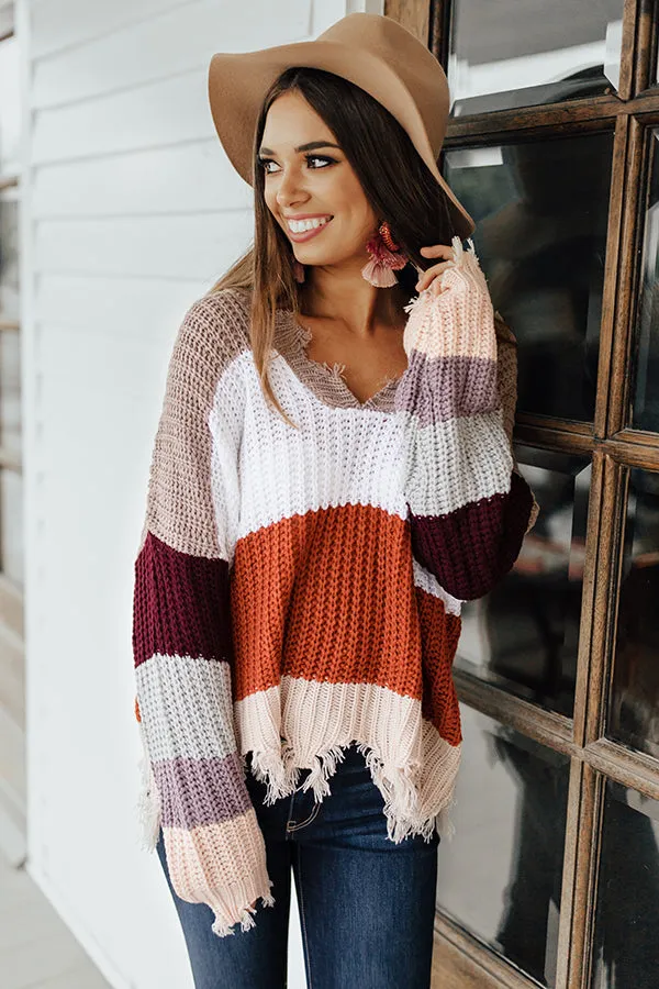 Cocoa Cheers Shift Sweater in Heirloom Lilac